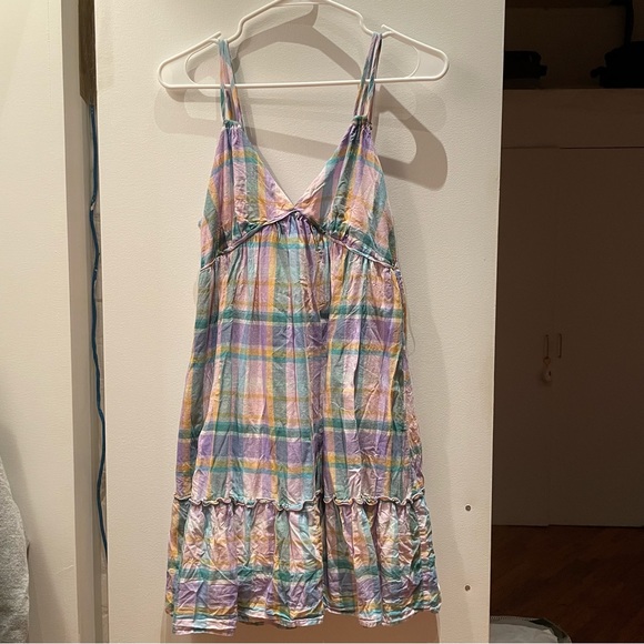 Plaid sun dress - Picture 2 of 4